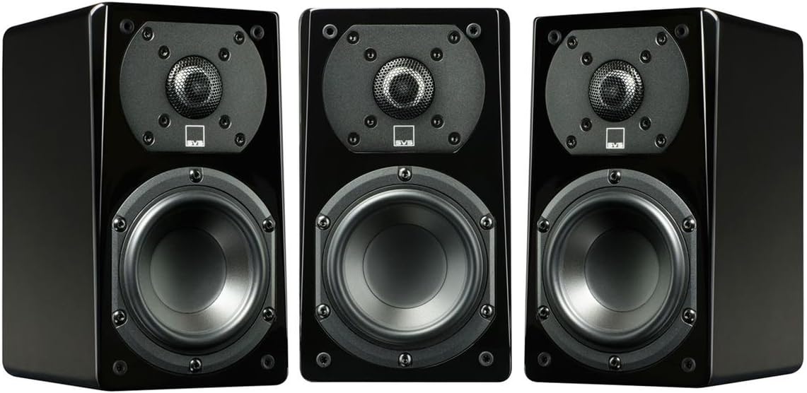 SVS Prime Satellite Speaker (3-Pack) – Piano Gloss Black