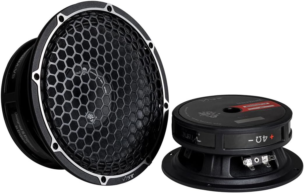 VIBE Car Audio loud speaker BLACKDEATH BDPRO6M-V9 Pro Audio for extreme SPL