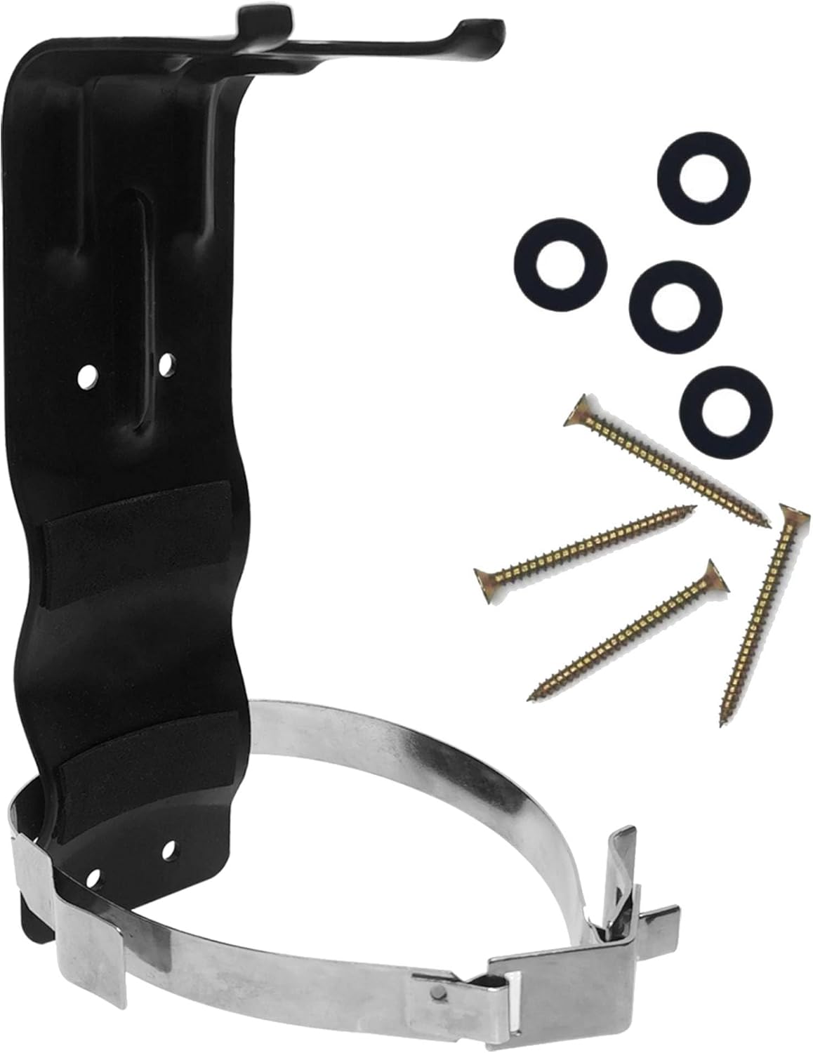 Fire Extinguishers Mount Bracket for Home, Business, RV Small Mini Fire Extinguishers - Heavy Duty Fire Extinguisher Holder with All Needed Included (1 Pack, 5LB)