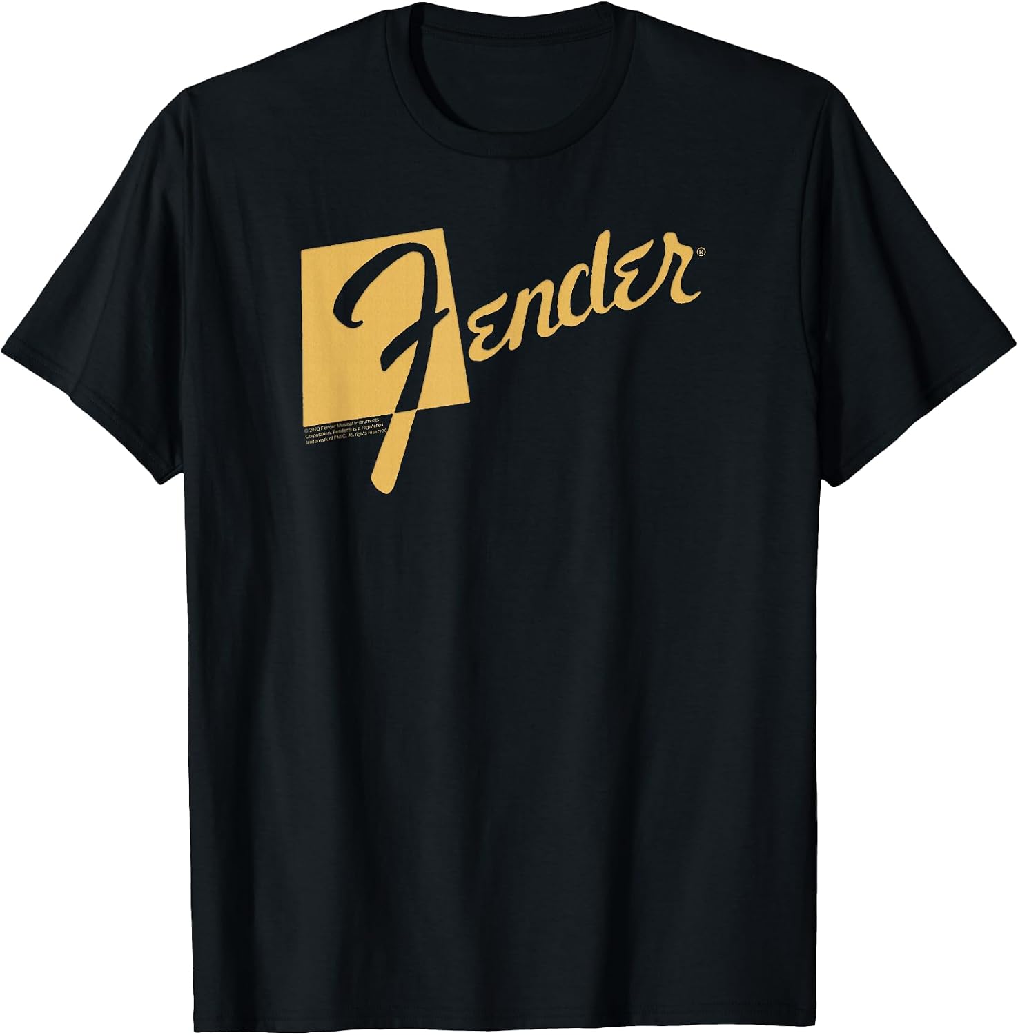 Fender Retro Text Logo T-Shirt