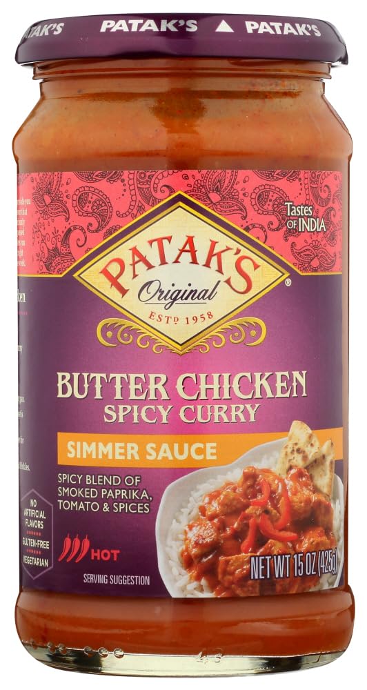 Patak's Spicy Butter Chicken 15oz (Pack of 3)