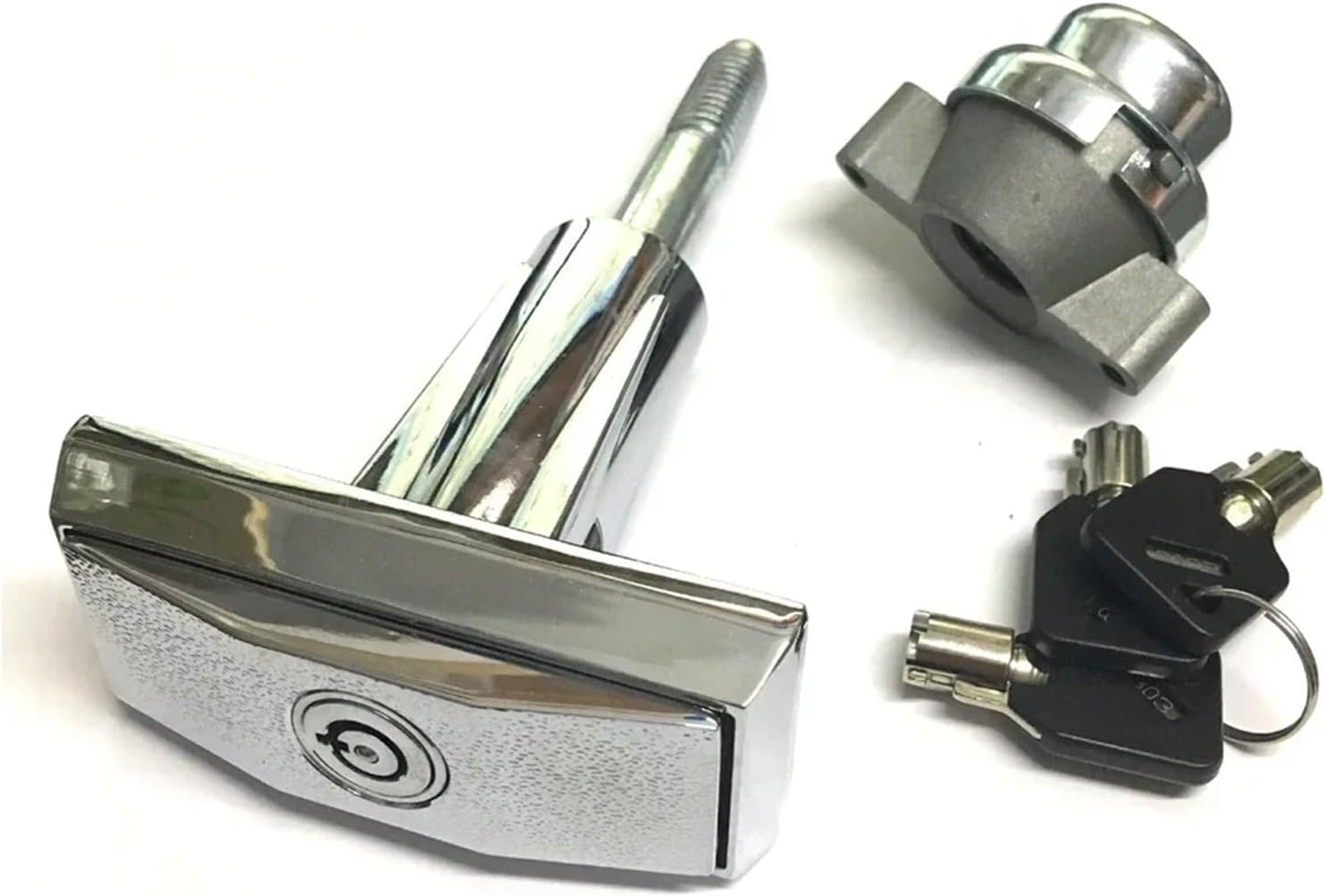 Vending Machine Lock T Handle Vending Machine Lock with 3 Tubular Keys for Bussiness Equipment Train Plane Electrical Cabinet for Soda Vending Machine(2705)