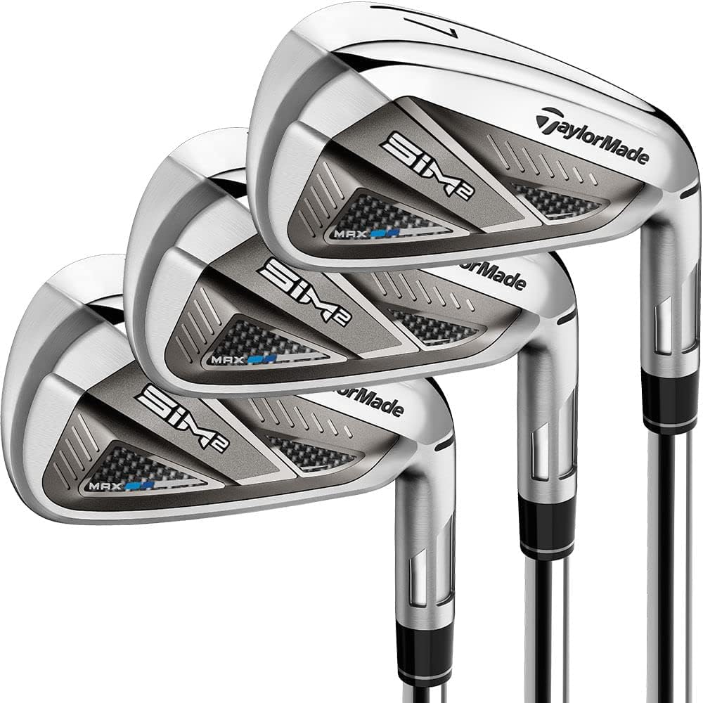 TaylorMade SiM 2 Max Iron Set Mens