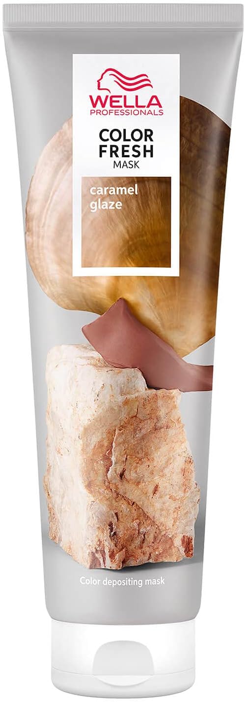 Wella Professionals Color Fresh Mask, Temporary Colour Refresh Treatment, Semi-Permanent Hair Dye, Hair Gloss Treatment for Brown Hair