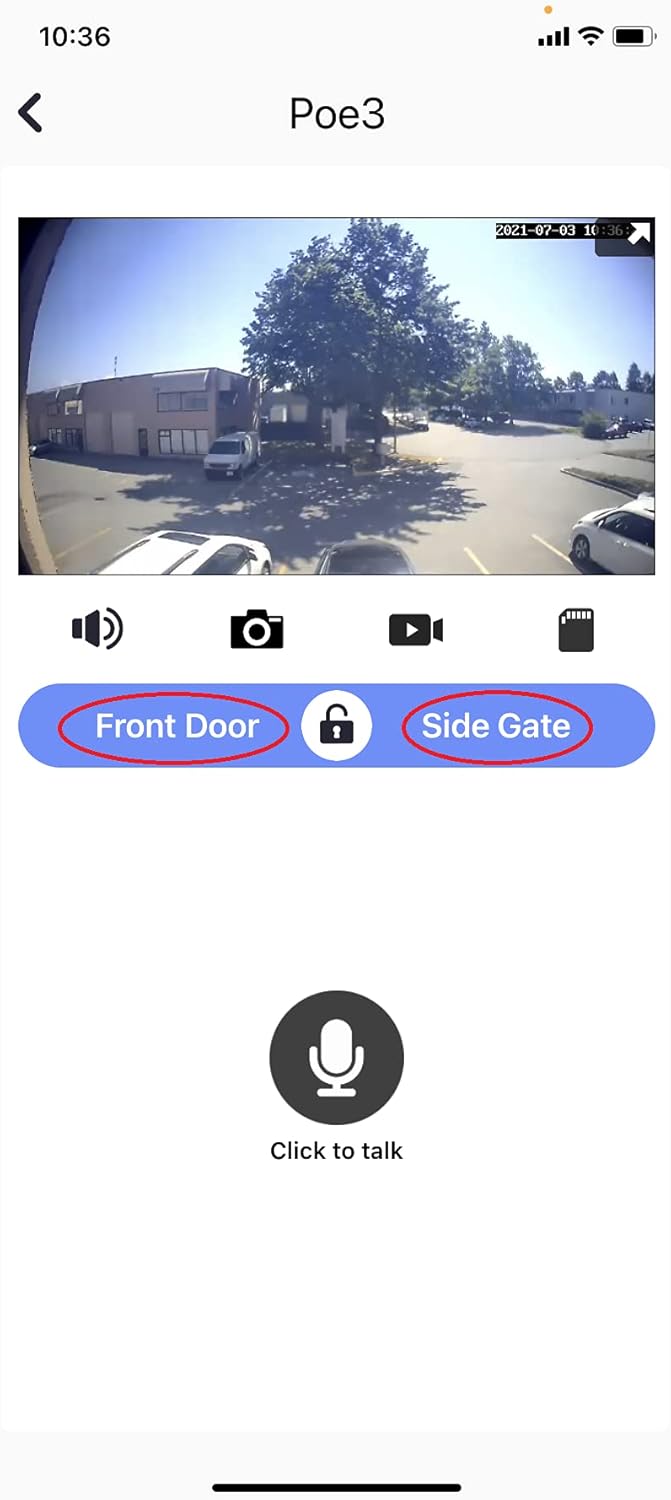 GBF Smart Video Door Phone & Doorbell Smart Intercom System with a Smart keypad (PL963PMPOE)- 1080P Camera, Built in POE, Control Two Locks remotely, Timed Unlock