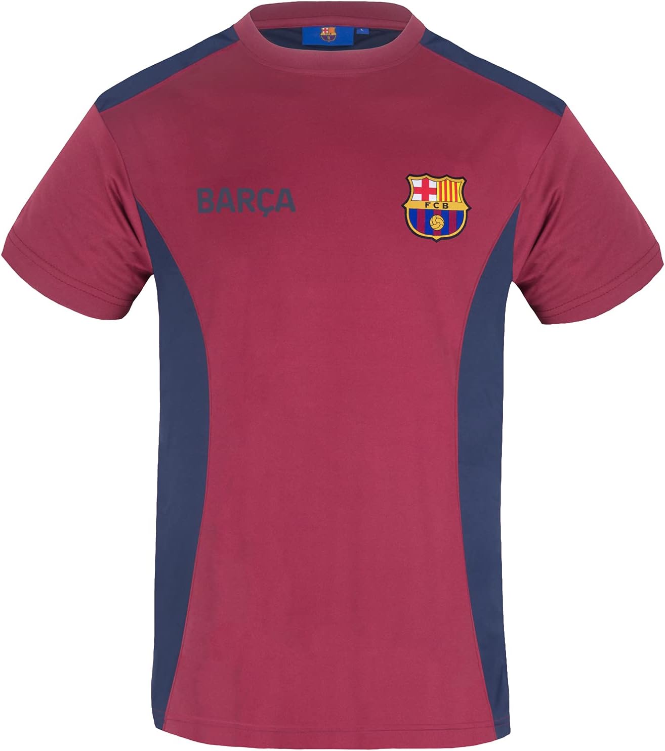 FC Barcelona Mens Official T-Shirt Poly Football Gift