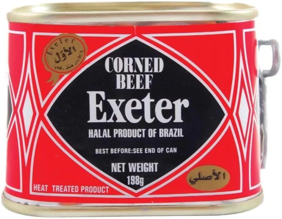 MASExeter Corned Beef Small 198g Box of 24-Fd