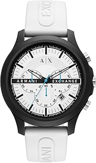 A|X Armani Exchange Chronograph Watch for Men with Stainless Steel, Silicone or Leather Band