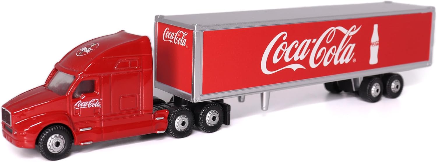 Coca-Cola Diecast Collectible | Long Hauler | 1:87 Diecast Scale Model 487010 | Officially Licensed Coca-Cola Diecast