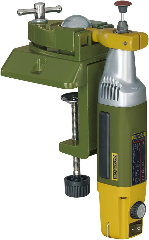 Proxxon 28610 Universal holder UHZ, with clamp, Green