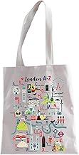 XYANFA London Gift London Tote Bag Girls Trip Gift London Travel Gift London City Gift London Shopping Bag
