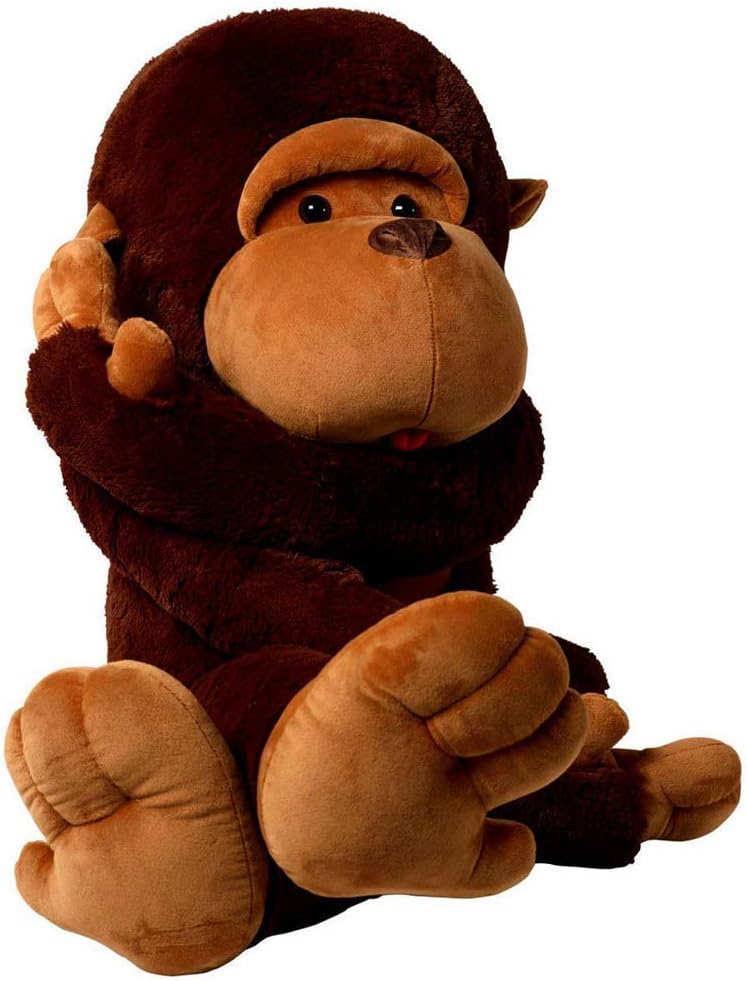 YunNasi Giant Plush Monkey Animal Toys Cuddle Orangutan for Girfriends Children (31 Inches)