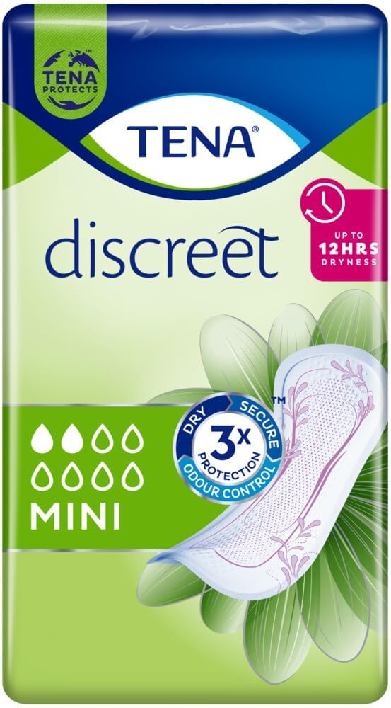 Tena - Tena Lady Discreet Mini Pads - 30 Pieces