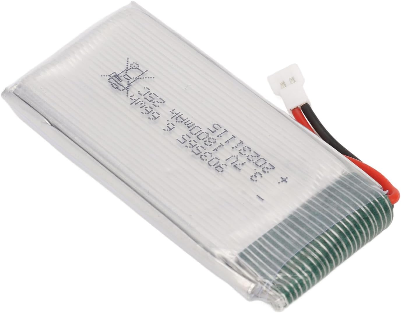 37V 1800mAh Quadcopter Lithium Battery,Long Life Power Quadcopter Li Po Battery with XH254 Plug Remote & App Controlled Vehicle Parts for A6 H68