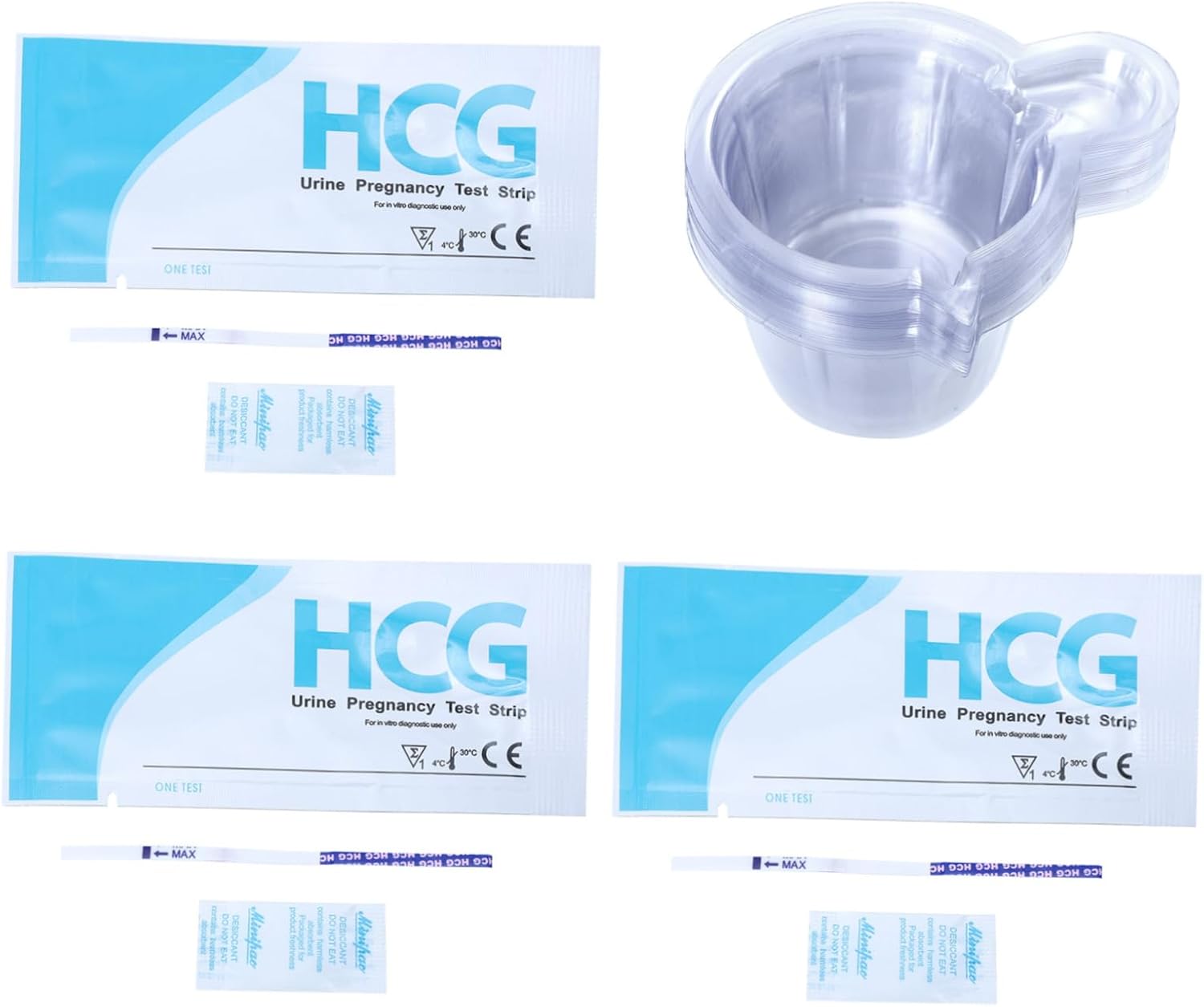 FRCOLOR 20sets Conceive Plus Pregnancy Test Strips One Step Early Pregnancy Test Cards Home for Women