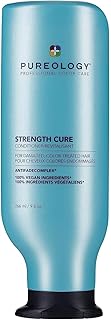 Pureology Strength Cure Conditioner | For Damaged, Color-Treated Hair | Softens & Strengthens Hair | Sulfate Free | Vegan