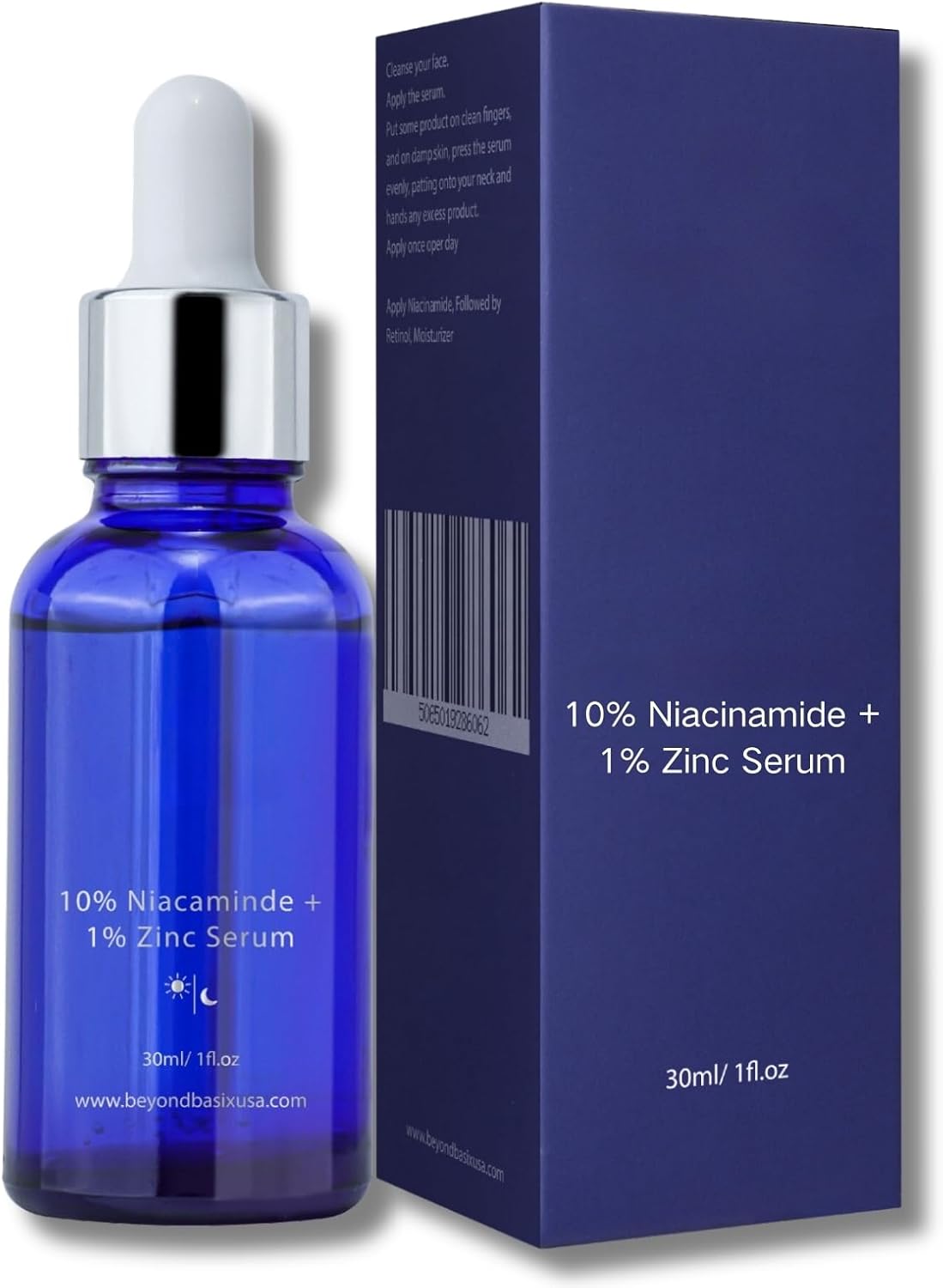 10% Niacinamide + 1% Zinc Face Serum - Niacinamide Serum - Face Serum for Women - Skin Care - Dark Spot Correcting Glow Serum - Face Care - Facial Essence for Anti-Aging & Wrinkle,Even Skin Tone