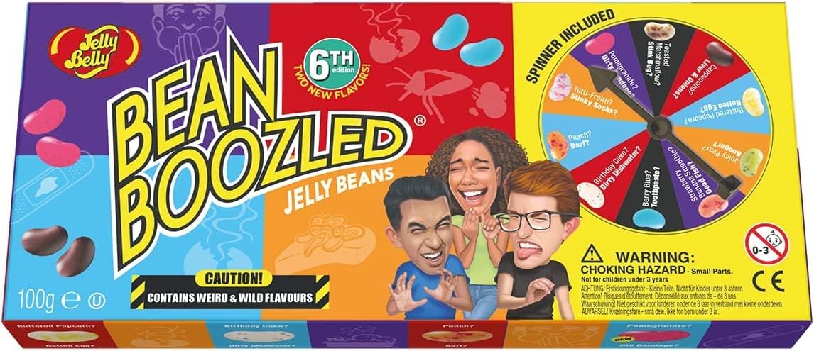 Jelly Belly Beanboozled Spinner Gift Set 100g 4 Pack 6th Edition