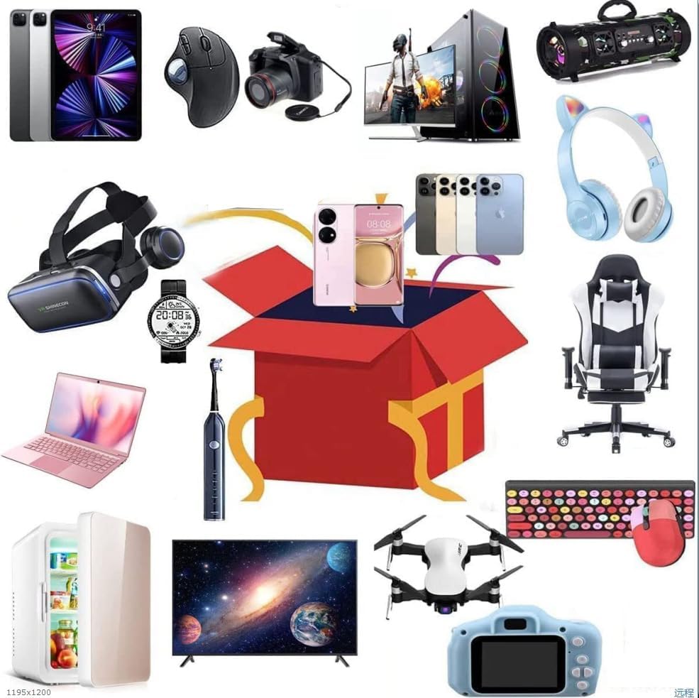 Solacehaven 4-20 Items Mixed Lot Electronic Gifts, Overstock Package, Branded Items, Mixed Lot Shipping Returns MYY1