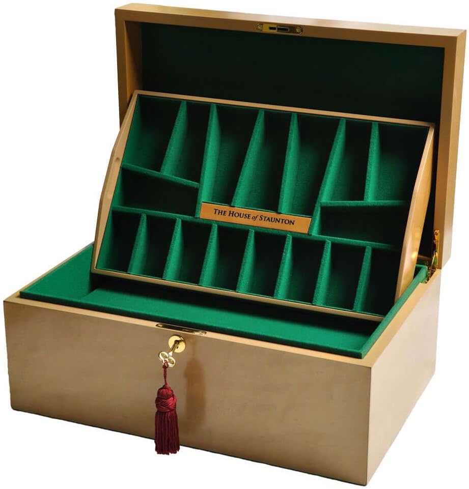 The House of Staunton Fitted Chess Coffer