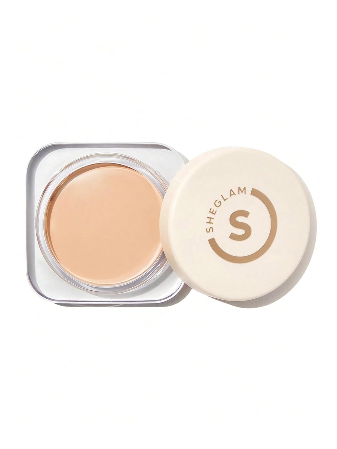 SHEGLAM Hydrating Cream Full Coverage Foundation Balm Long Lasting Concealer Face Foundation for Dry Skin - Fair
