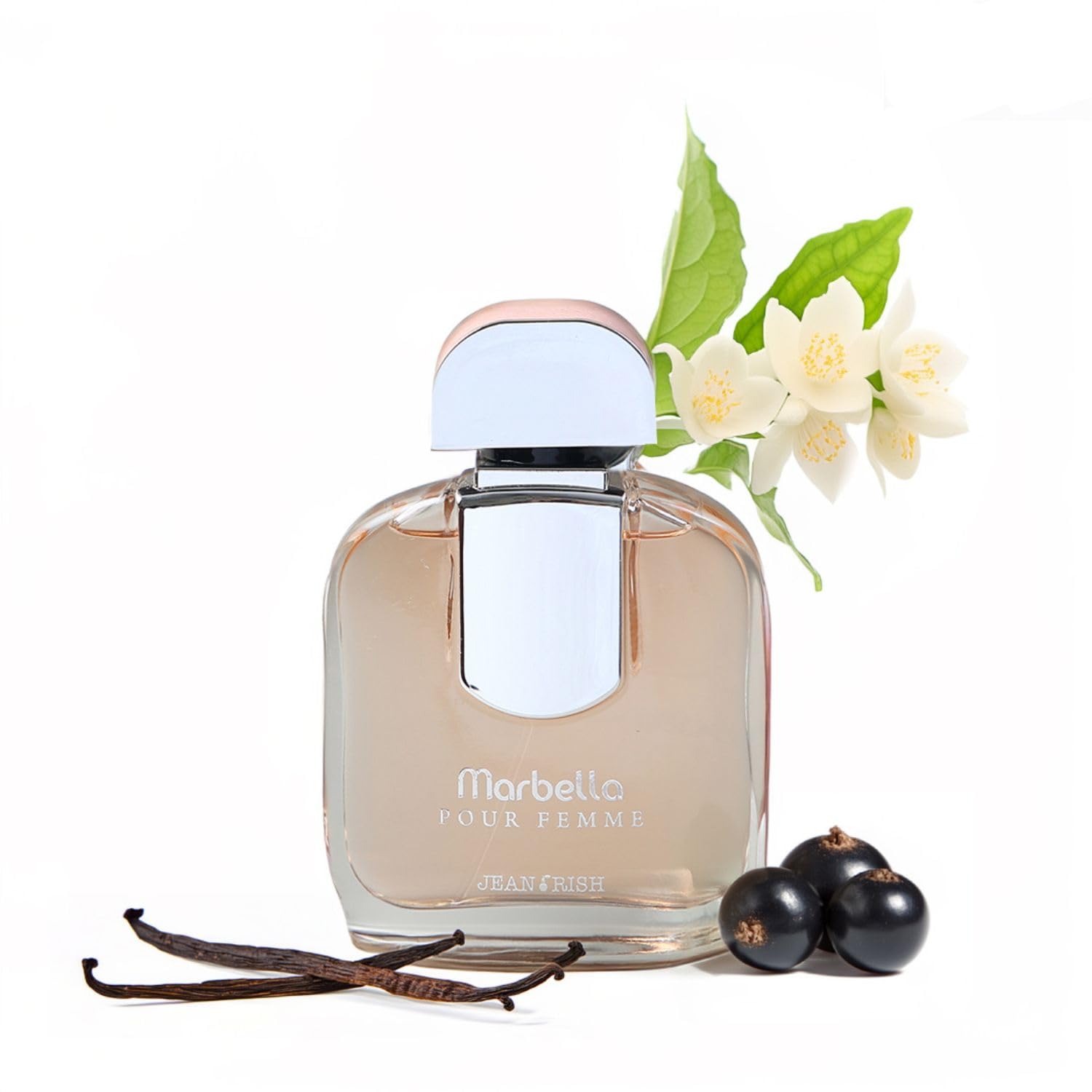 Marbella Eau De Parfum - Perfume for Women (3.4 Fl Oz / 100ml) with Jasmine, Vanilla & Black Currant Notes - Long Lasting and Luxury Fragrance