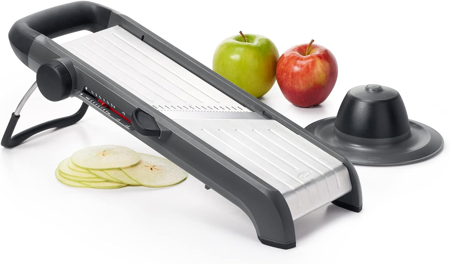 OXO Good Grips Chef's Mandoline Slicer 2.0, Black & Steel