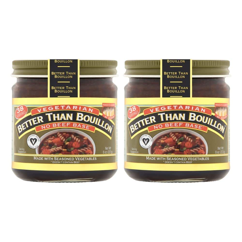 Better Than Bouillon, Bouillon, No Beef Base, Vegetarian, 8 oz (Pack of 2)