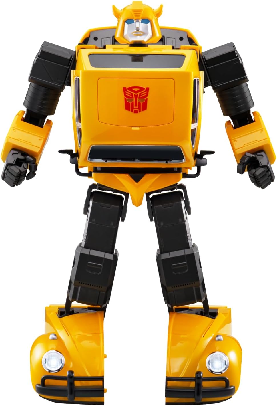 Robosen Flagship Bumblebee, Auto-Converting G1-Style Beetle Robot with Voice & App Control, 31 Servo Motors, Adaptive Gait, Mini-Theater Multi-Bot Mode, High-Gloss Finish