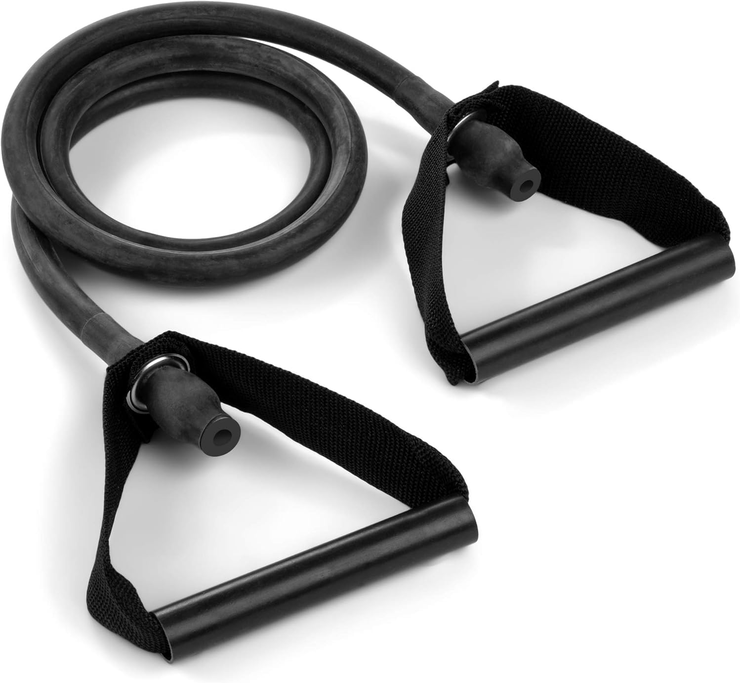 Standard Resistance Tubing (Band) with Handle: Black, Ultra Heavy
