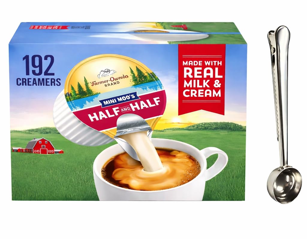 Mini Moos Half and Half Creamer Singles Land Coffee Creamer Singles