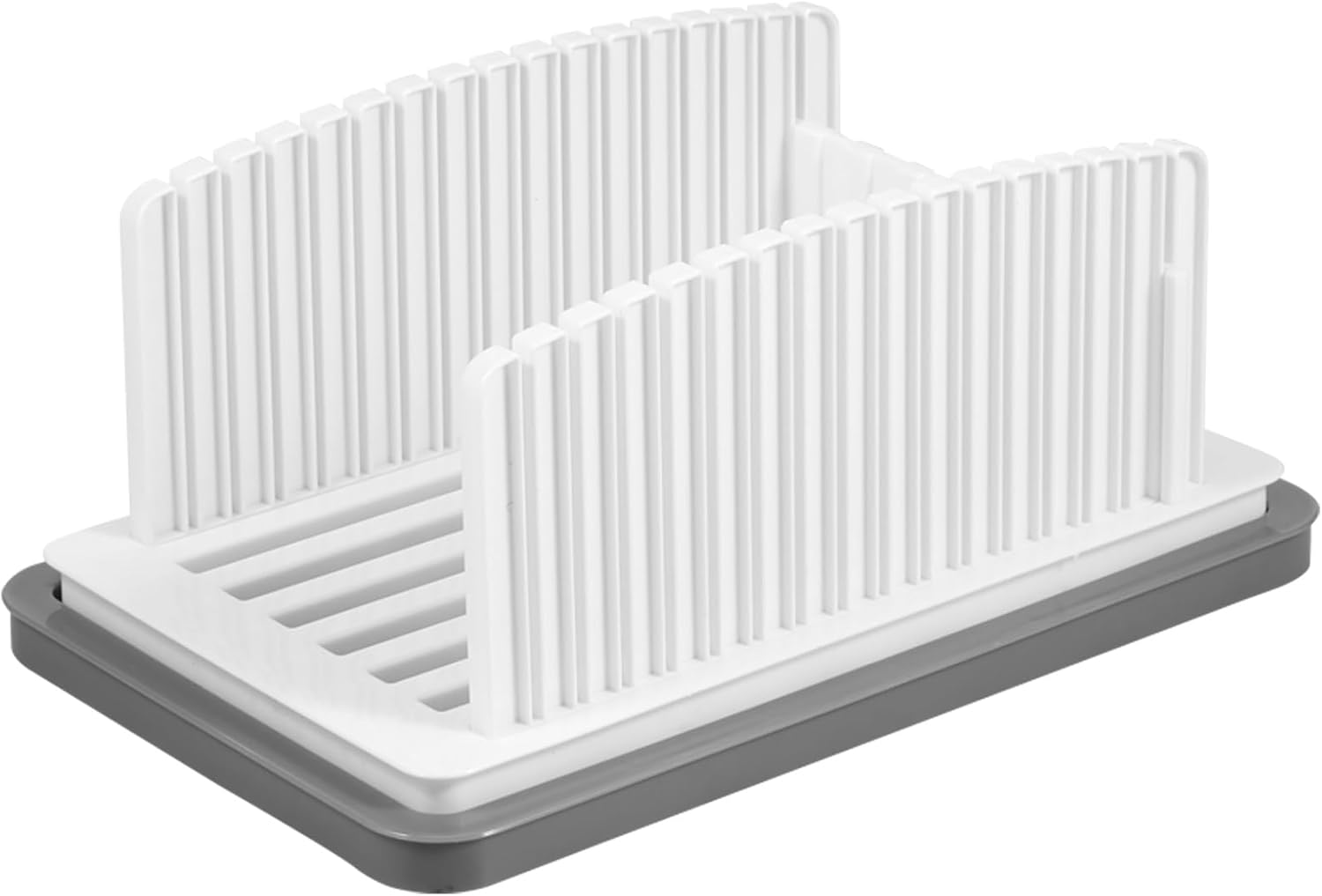 Bread Slicer for Homemade Bread, Adjustable Width Bread Cutting Guide with Crumb Tray, Foldable and Compact Bread Cutter Slicer, Bread Slicing Tool for Bread Loaf Sourdough Sandwich