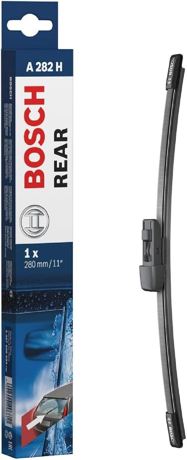 Bosch Rear Wiper A282H - Excellent Cleaning Performance - Replacement Blade for Back Windscreen - 1 Blade, 280mm