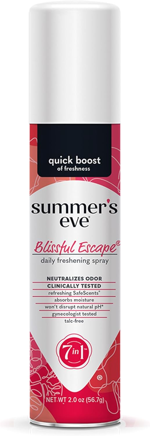 Summer's Eve Blissful Escape Daily Refreshing Feminine Spray, 2 oz