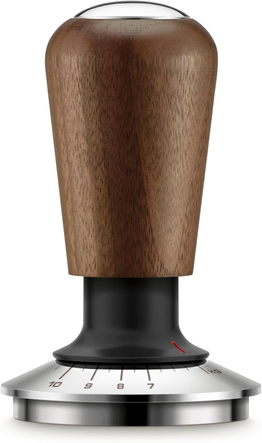 Breville BEA302WLW Force Gauge Tamper Espresso Tool, 58mm, Walnut