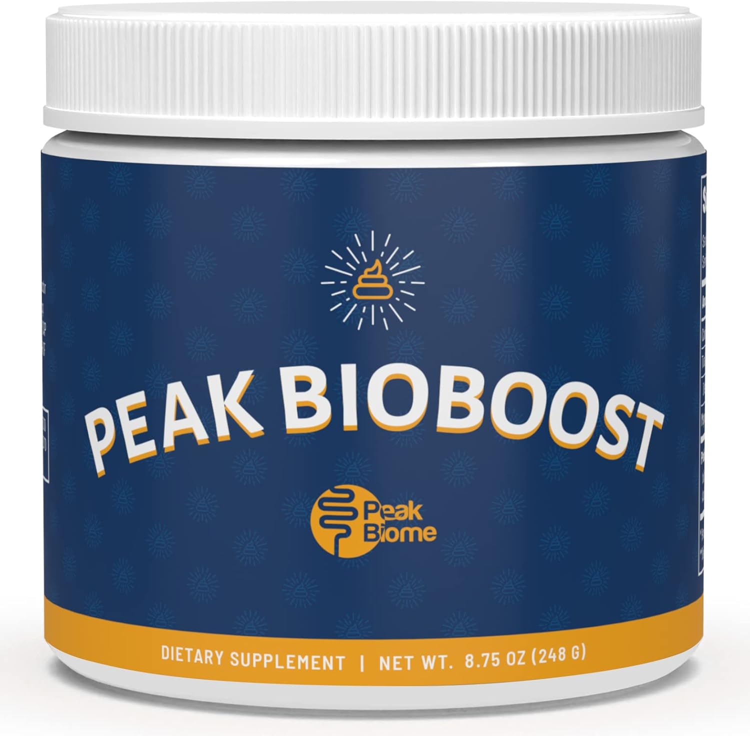 Peak BioBoost - Prebiotic Fiber Supplement - Flavorless Digestive Nutritional Supplements - Easy to Dissolve Prebiotic Powder - No Gluten, Soy or Dairy - 1 Month Supply - 30 Servings