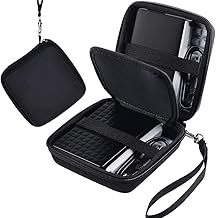 COMECASE Hard Case Compatible with WD Elements/Black My Passport/Toshiba HDTB410XK3AA Canvio Basics/Seagate Expansion/Backup Plus Slim 1 2 3 4 TB Portable External Hard Drive USB 3.0, Holds 2 Pack