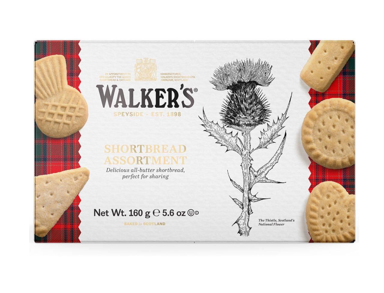 Walkers Classic Shortbread Mini Assorted - 5.6 oz