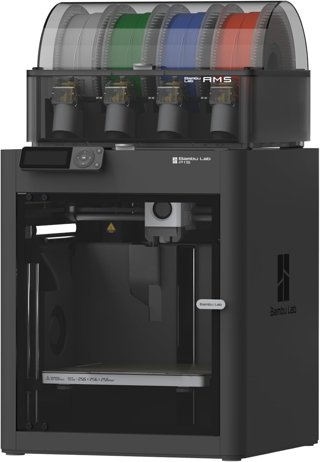 Bambu Lab P2S Combo, P2S 3D Printer and AMS 2 Pro, 600 mm/s High-Speed CoreXY 3D Printer, Support Up to 20 Colors 3D Printing, Ready-to-Use FDM Printer with AI Error Detection, Large Build Volume