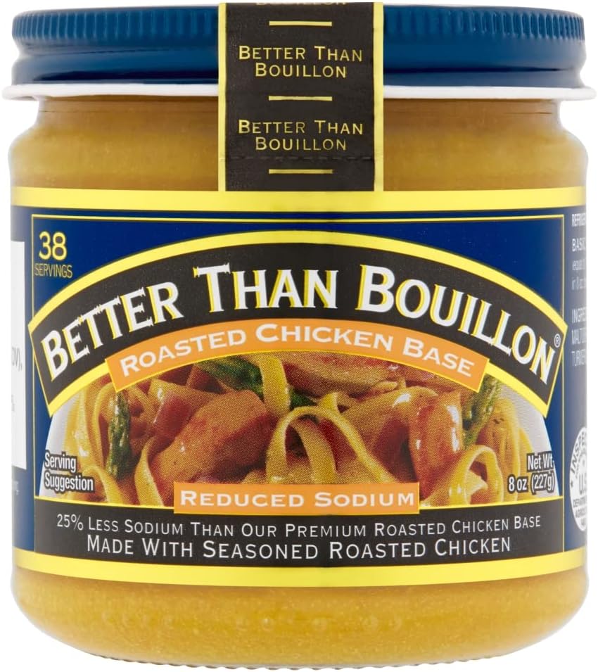 Reduced Sodium, Chicken Base, 8 oz (227 g)