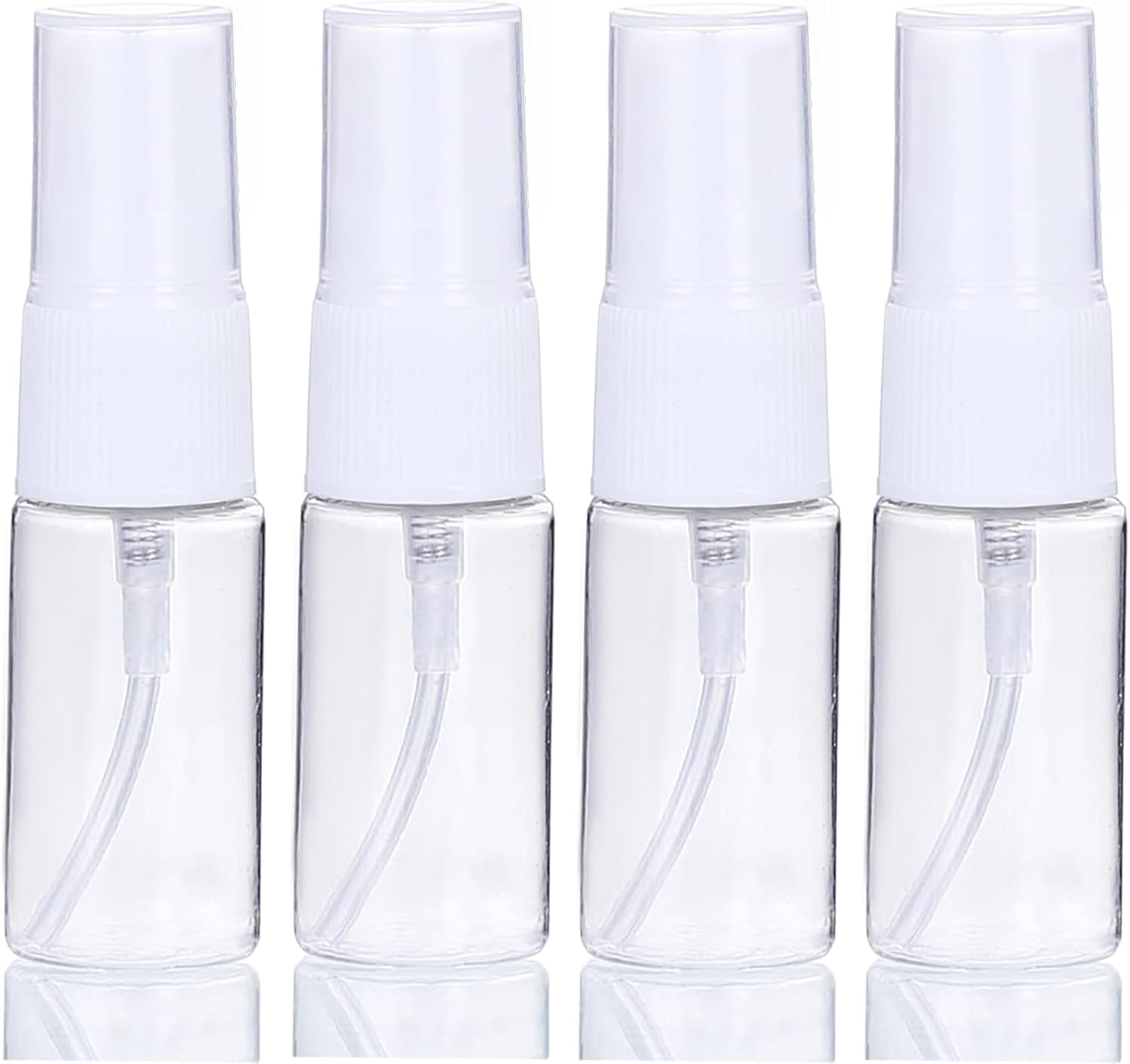 Luxiremi 4 Pcs 20ml Refillable Spray Bottles Reusable Travel Fine Mist Spray Bottles for Hair,Cleaning,Aromatherapy and Essential Oil