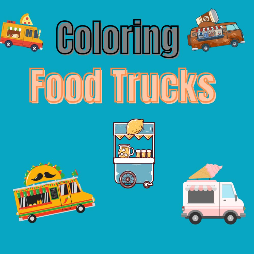 Coloring Food Trucks