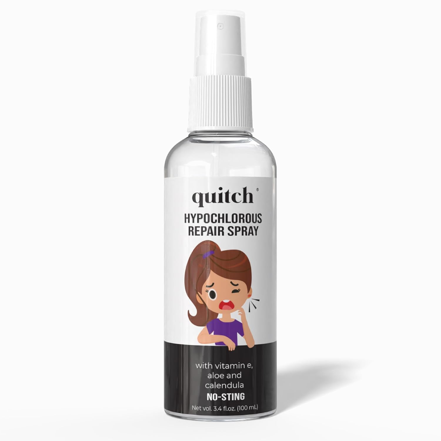 Piercing Aftercare Spray with Hypochlorous Acid, No Alcohol
