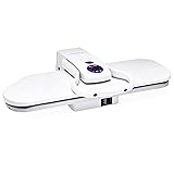 Oversize Pressing Iron/Steam Press | Ultra XL Electronic Iron Press w/ 100LBs. of Pressing Pressure for Home/Business | Multiple Steam Functions & Temp Settings, Large Pressing Surface
