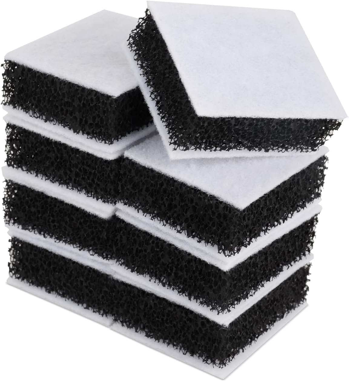 hygger Aquarium Filter Cartridge, 8 Pieces Replacement Filter Cartridges Media for HG-027 Hang On Aquarium Filter, 3 Gallon/5 Gallon Fish Tank