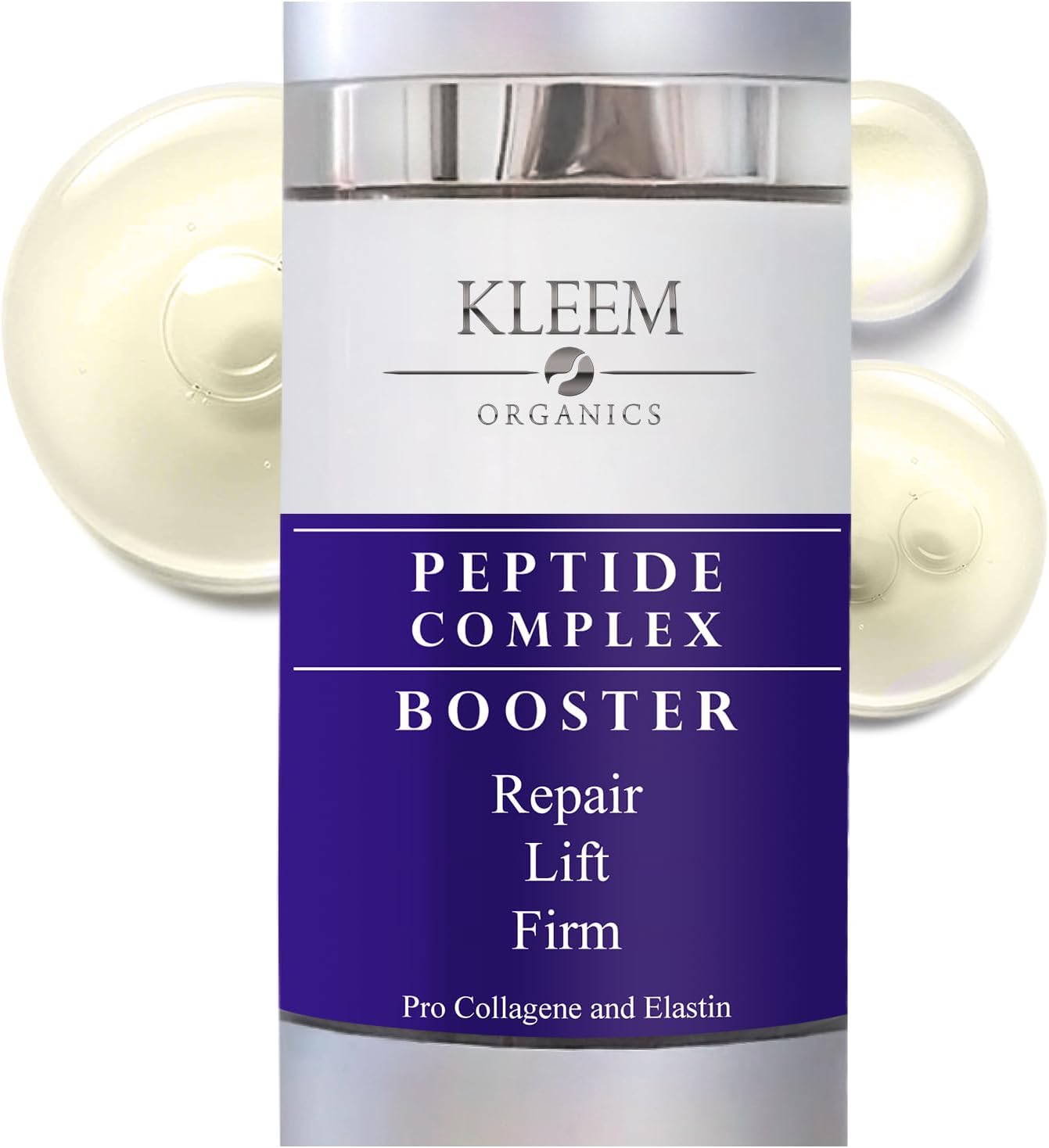 Collagen Peptide Serum for Face with Hyaluronic Acid – Firming Anti Wrinkle Face Serum for Women & Men to Improve Elasticity, Brighten Skin Tone & Smooth Texture – Dermatologist Tested – 30ml