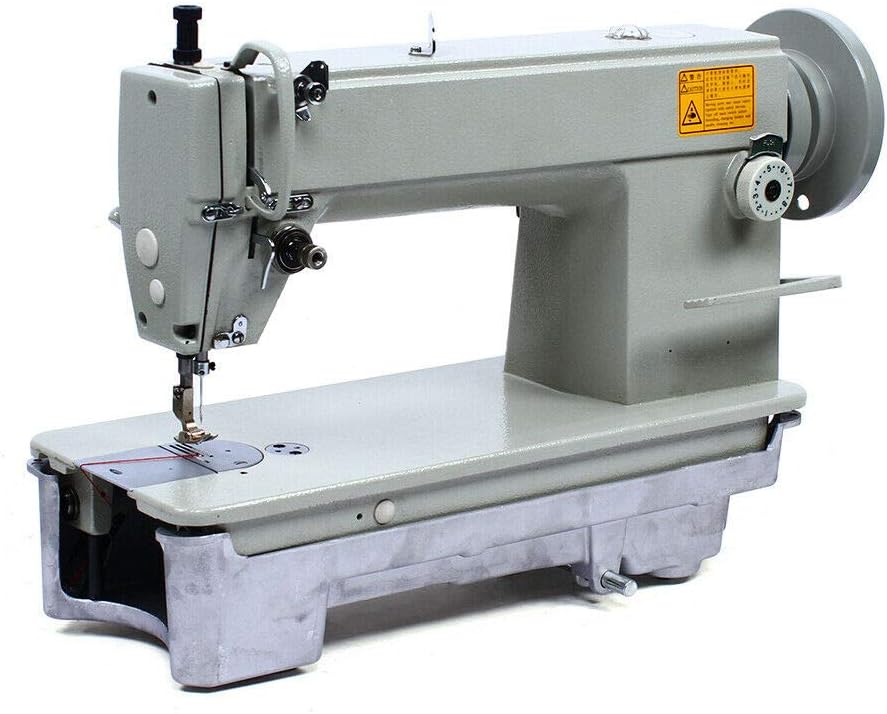 Leather Sewing Machine, Industrial Heavy Duty Auto Sewings Machine Thick Material Lockstitch Sewing Machine For Sewing Clothing Fabrics Jeans Tents SM-6-9 Excluding Motor