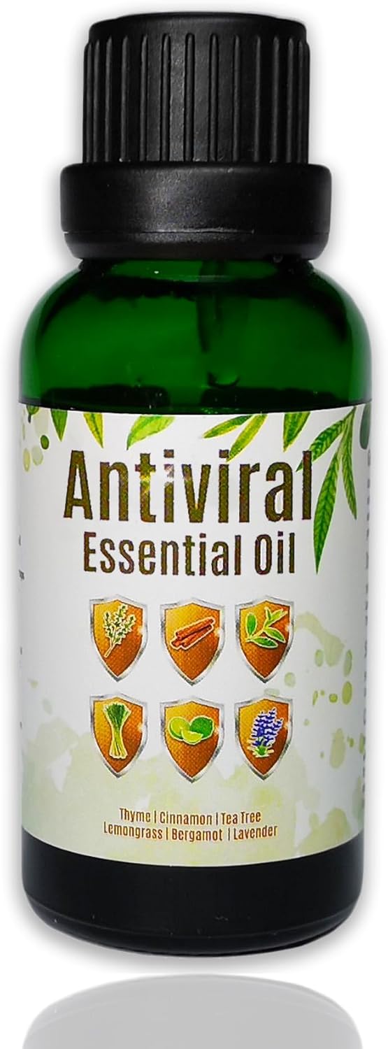 Antiviral Lungs & Airways Remedy. The 6 Most Powerful Natural Virus Killing Essential Oils Blended to Combat Viruses, Bacteria, Bugs & Germs. Antibacterial. Steam, Spray, Inhale, Diffuser & Bath.