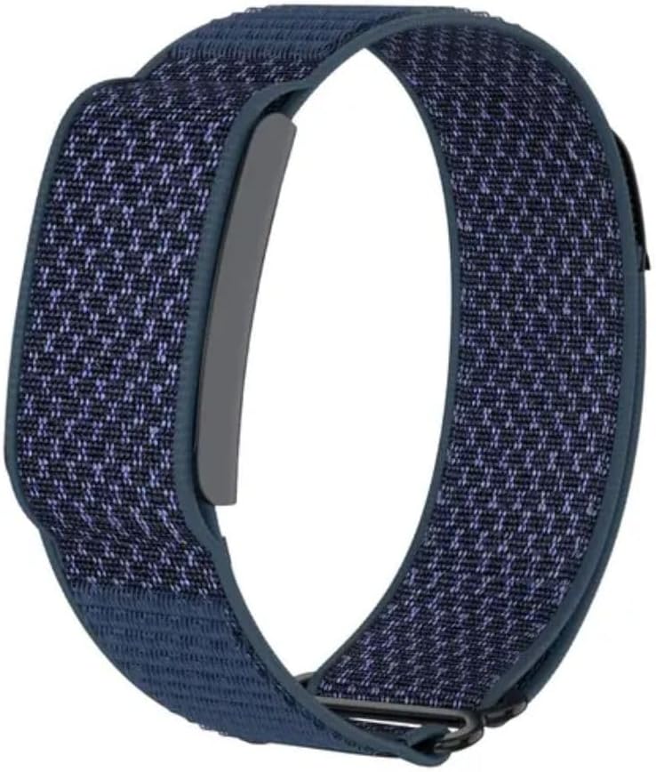 Nylon Replacement Band, Compatible with Amazfit Helio Strap (Hard Metal Case Not Included) – Adjustable, Breathable Sport Wristband for Fitness Tracker, Comfortable for All-Day Wear (Large)