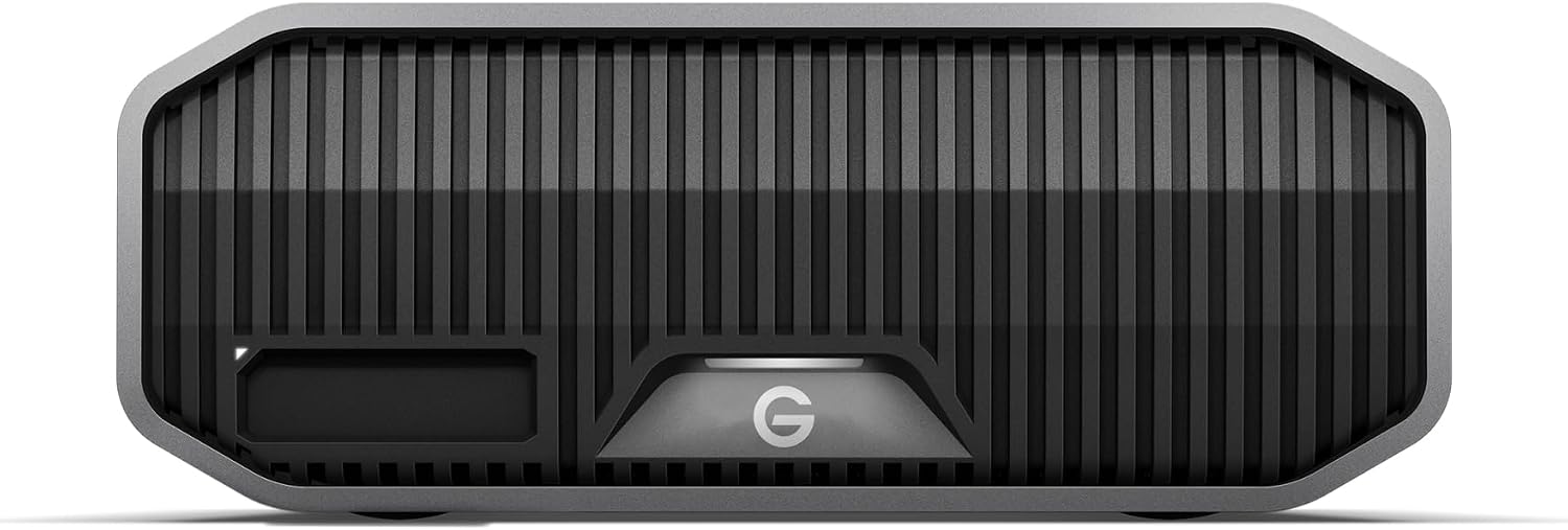 G-DRIVE Project 12TB, with PRO-BLADE SSD Mag Slot, Thunderbolt 3 (40Gbps), USB 3.2 Gen 2 (10Gbps), 7200RPM Enterprise Class Hard Drive, Up to 260MB/s read